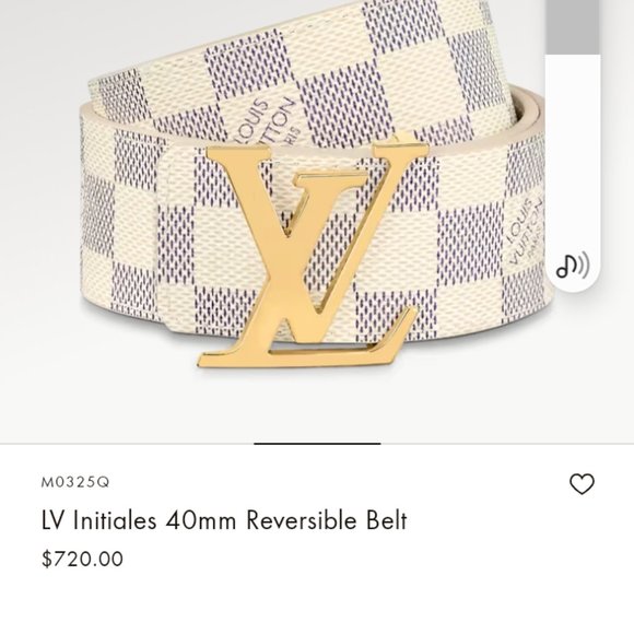 Louis vuitton  belt with exclusive buckle - Picture 3 of 3